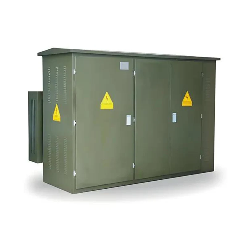Sottostazione di trasformazione americana montata su pad da 1600 kVA