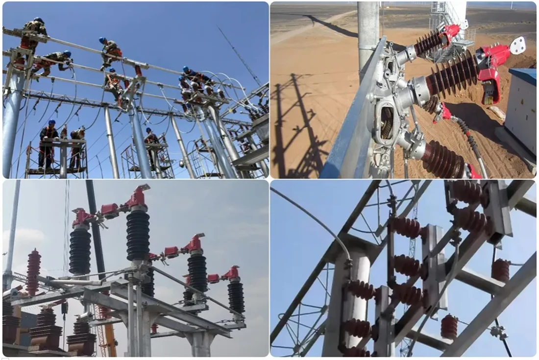 GW4 110KV Outdoor High Voltage Electric Disconnector Switch